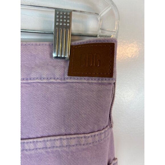 BDG Urban Outfitters Pants Women's Size 25 High Rise Extreme Baggy Lavender - Picture 10 of 13